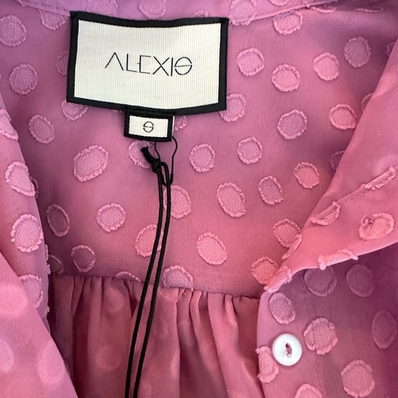 ALEXIS Pink Cropped Blouse - Picture 2 of 2